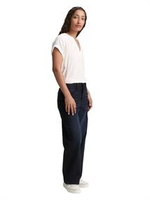 Loose Fit Bluse whisper white