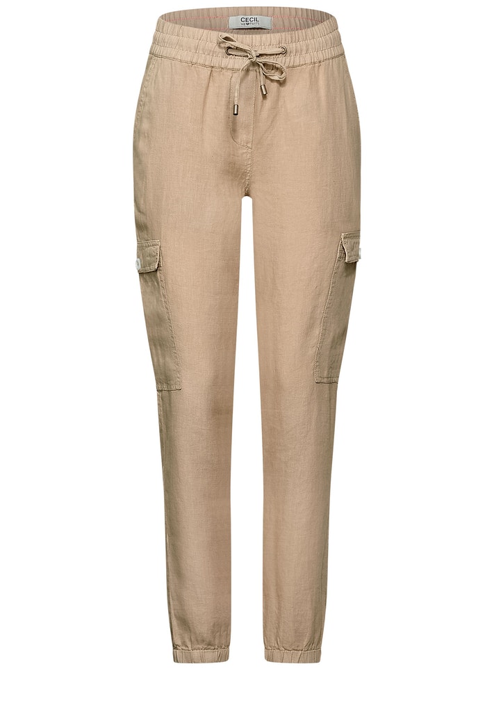 Cecil Damen Hose B373846 Stone Beige - größe