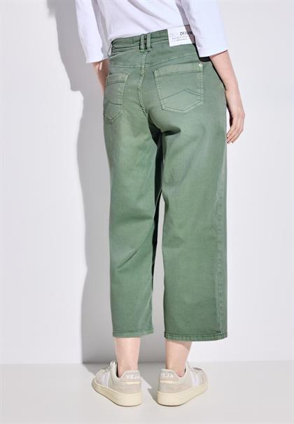 Loose Fit Color Hose dusty salvia green