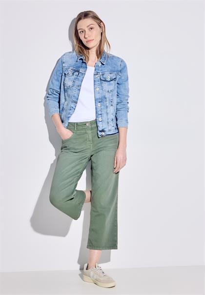 Loose Fit Color Hose dusty salvia green