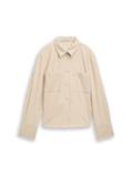 Loose Fit Cordbluse sand stone beige