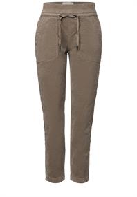 Loose Fit Cordhose bark brown