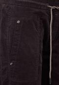 Loose Fit Cordhose dark pure grey