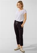 Loose Fit Cordhose dark pure grey