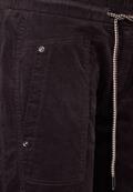 Loose Fit Cordhose dark pure grey