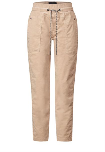 Loose Fit Cordhose dull bleached sand