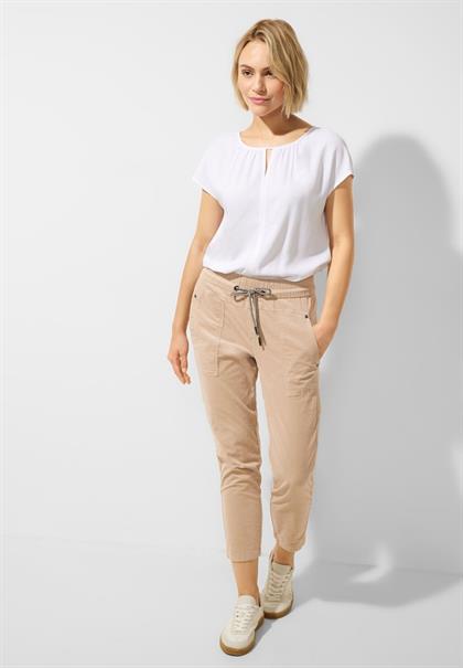 Loose Fit Cordhose dull bleached sand