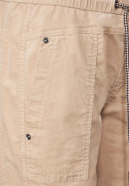 Loose Fit Cordhose dull bleached sand