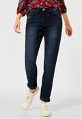 Loose Fit Denim blue-black used wash