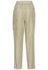 Loose Fit Hose aus Leinenmix dark straw