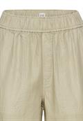 Loose Fit Hose aus Leinenmix dark straw