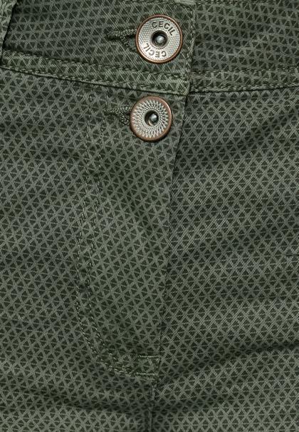 Loose Fit Hose dark salvia green