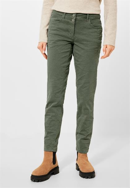 Loose Fit Hose dark salvia green