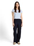 Loose Fit Hose in Knitter-Optik sky captain blue
