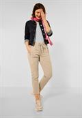 Loose Fit Hose in Lyocell light safari sand