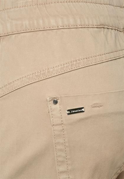 Loose Fit Hose in Lyocell light safari sand