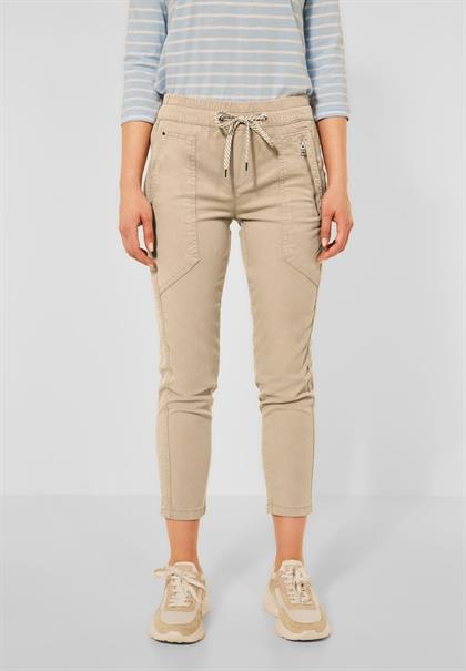 Loose Fit Hose in Lyocell light safari sand