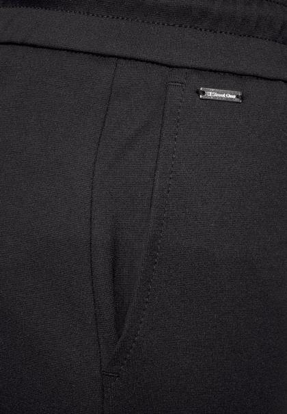 Loose Fit Hose in Unifarbe dark vintage blue