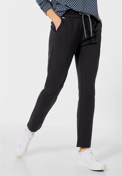 Loose Fit Hose in Unifarbe dark vintage blue