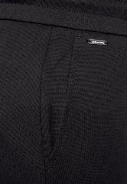 Loose Fit Hose in Unifarbe dark vintage blue