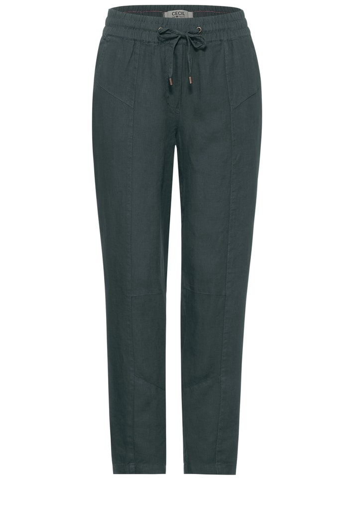 Cecil Damen Hose B373850 Slate Green - größe