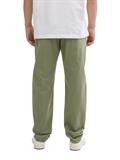 Loose Fit Hose mit Leinenanteil tree moss green