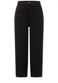 Loose Fit Hose mit Wide Legs black