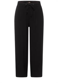 Loose Fit Hose mit Wide Legs black