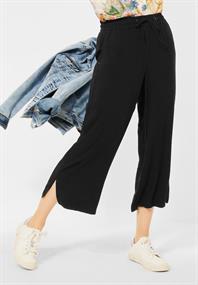 Loose Fit Hose mit Wide Legs black