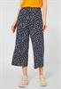 Loose Fit Hose mit Wide Legs deep blue