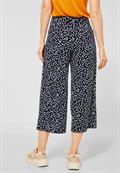 Loose Fit Hose mit Wide Legs deep blue