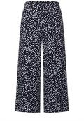 Loose Fit Hose mit Wide Legs deep blue
