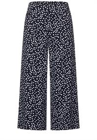 Loose Fit Hose mit Wide Legs deep blue