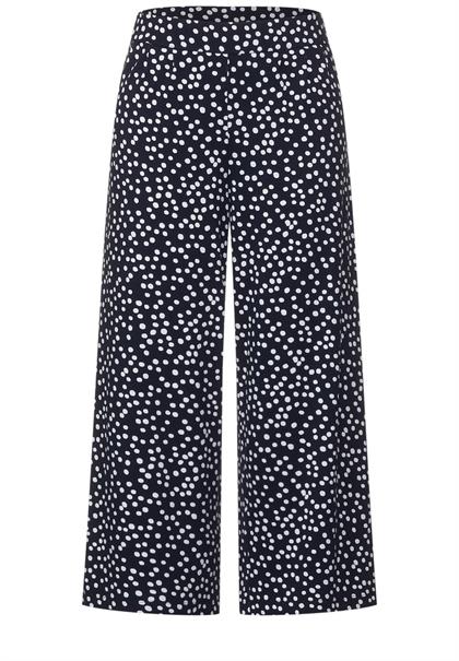 Loose Fit Hose mit Wide Legs deep blue