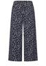Loose Fit Hose mit Wide Legs deep blue