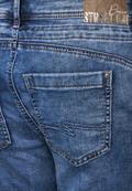 Loose Fit Jeans authentic knitted indigo wash