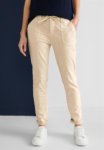 Loose Fit Jeans beige