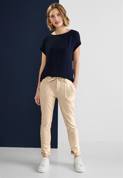 Loose Fit Jeans beige