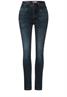 Loose Fit Jeans blue black destroy washed