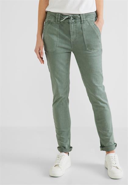 Loose Fit Jeans light soft olive washed