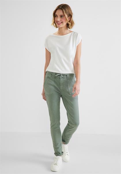 Loose Fit Jeans light soft olive washed