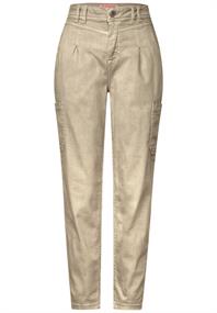 Loose Fit Jeans mit Stretch smooth sand washed