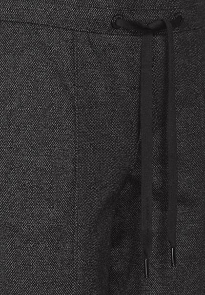 Loose Fit Joggpants salt and pepper grey