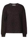 Loose Fit Leo Pullover dark auburn brown