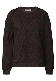 Loose Fit Leo Pullover dark auburn brown