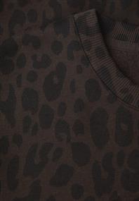 Loose Fit Leo Pullover dark auburn brown