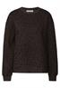 Loose Fit Leo Pullover dark auburn brown