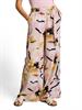 Loose Fit Palazzo Hose mit Muster big abstract flower print