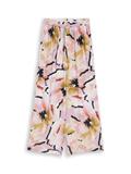 Loose Fit Palazzo Hose mit Muster big abstract flower print
