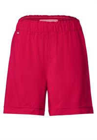 Loose Fit Paperbag Shorts intense berry